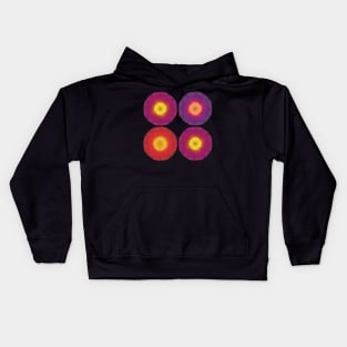 Zinnia flowers 2 Kids Hoodie